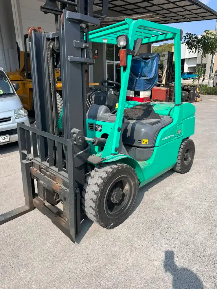 Forklift Mitsubishi 3 Ton,Manual,3 Meter,Tahun 2021 (Garpu Sideshif)