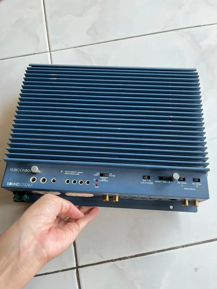 Power Amplifier Soundstream Rubicon 2Ch Made In USA