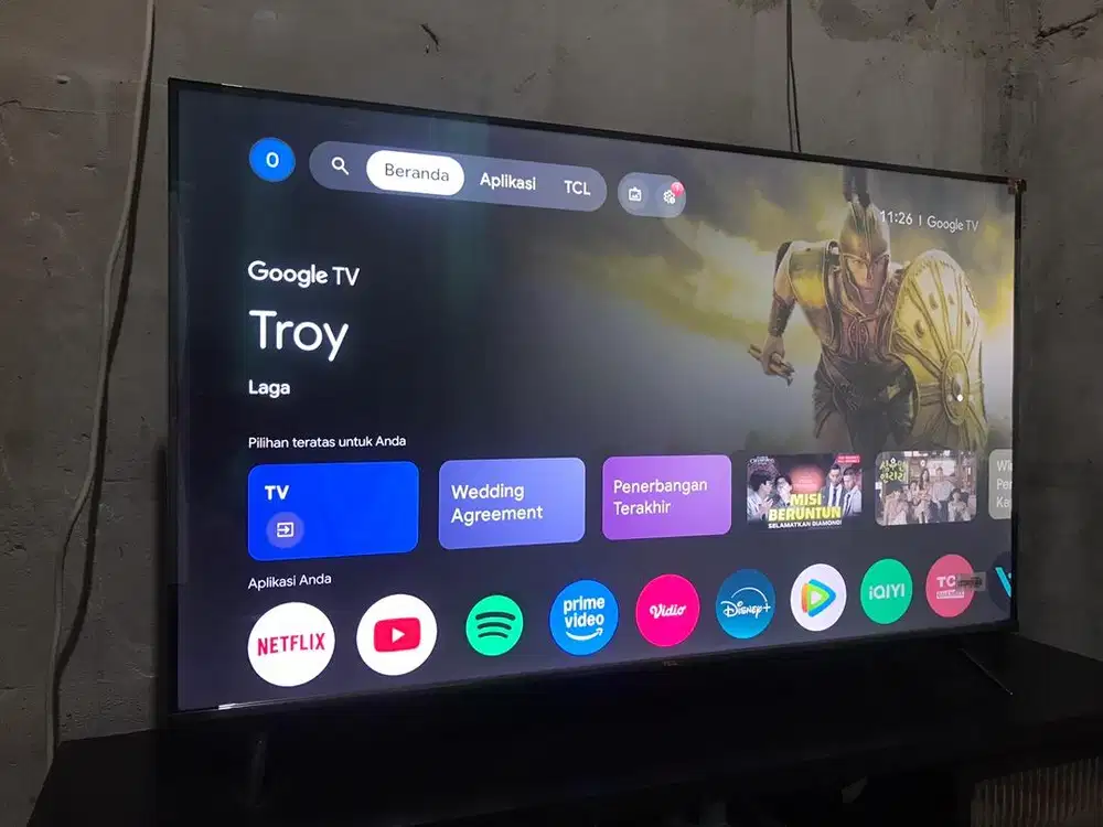 TCL Next Gen QLED 43 inch T6C - 4K Google TV