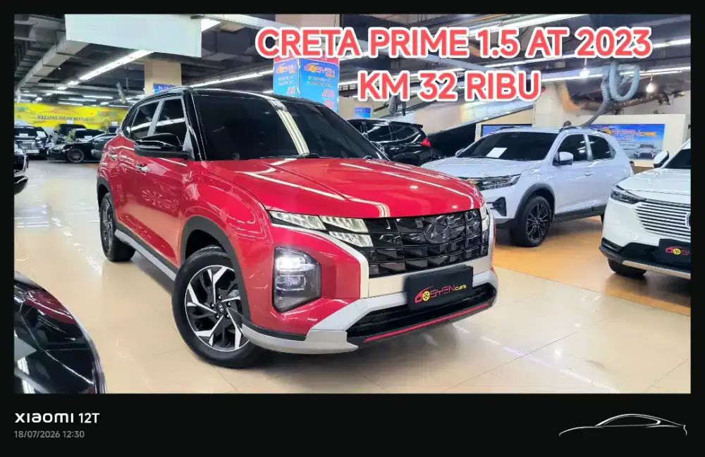 km 32 ribu HYUNDAI CRETA PRIME 1.5 AT 2023 KONDISI ISTIMEWA