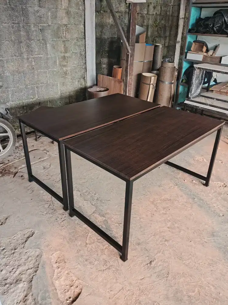 Meja Kerja Industrial Modern 120x60