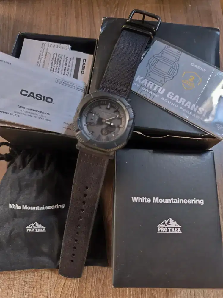 Casio Protrek Mountaineering Hiker Line Black PRJ-B001WM