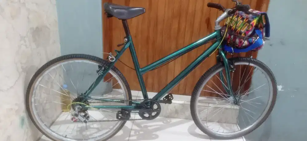 sepeda commuter bike lady 26 kalcer vintage