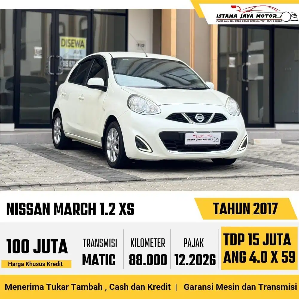 LOW KM !! Nissan March 1.2 XS Automatic 2017