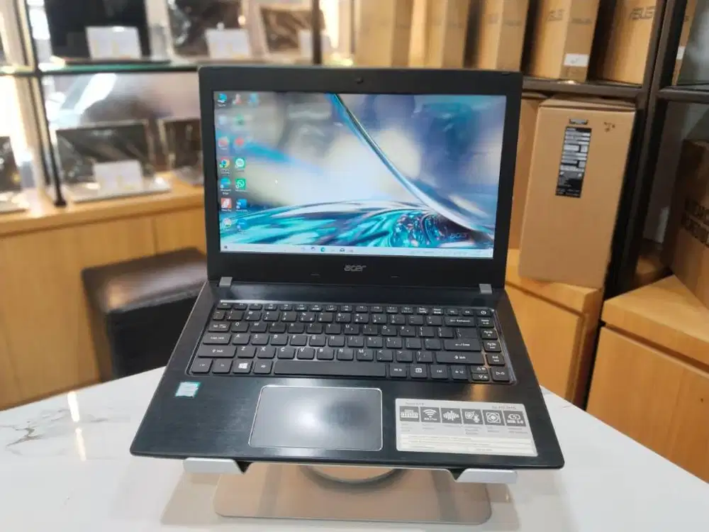 LAPTOP ACER ASPIRE E5-475 CORE I3-6006U/RAM 4GB/SSD 128GB/14INCH