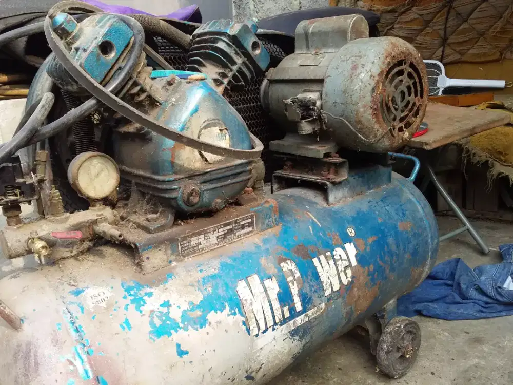Jual.kompresor mr power  3 hp 1 phase  1000watt