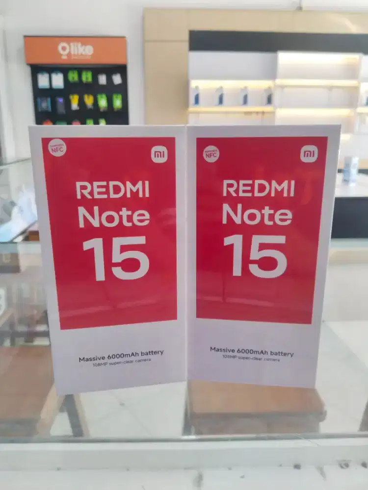 Redmi Note 15 4G 8/256GB, Garansi Resmi 15 Bulan