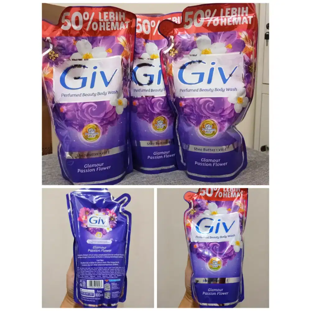 Giv Body Wash Glamour Passion Flower