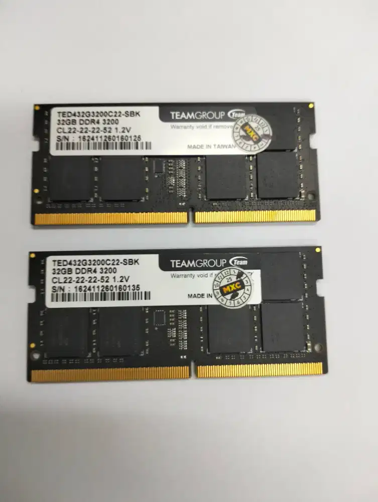 Ram Laptop 32GB DDR 4 PC 3200