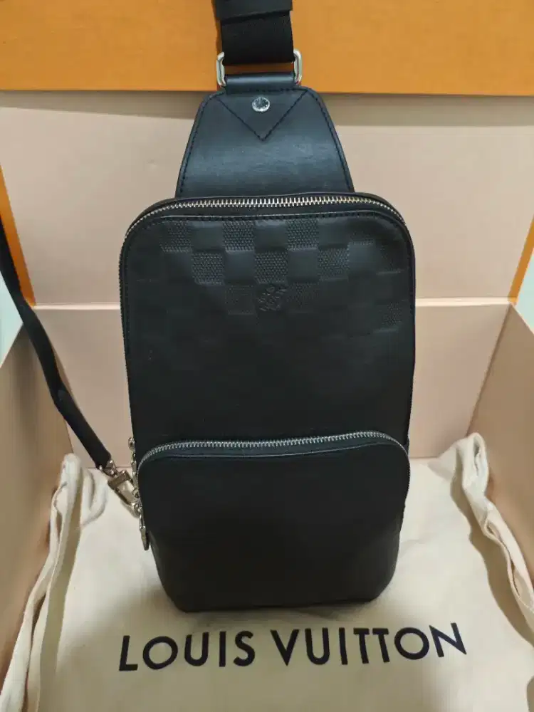 Louis Vuitton LV Avenue Slingbag Onyx Damier Infini original authentic