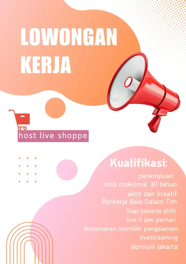 di butuhkan host live
