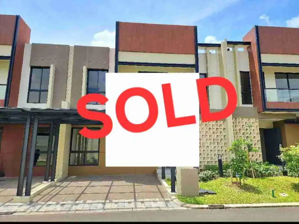 SOLD! ! RUMAH NEW with GOOD PRICE