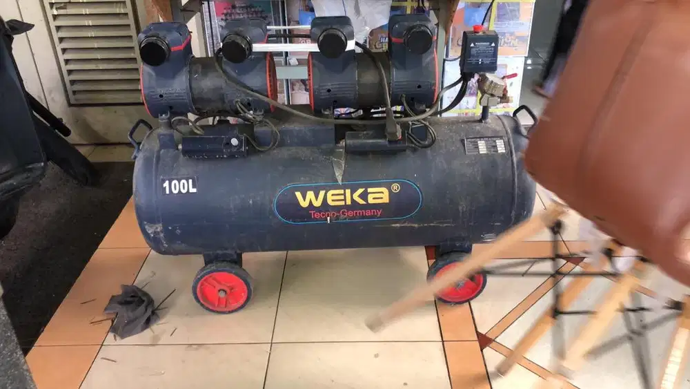 Kompresor angin weka 5 hp 100 Liter