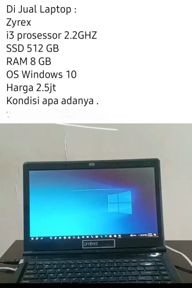 DIJUAL CPT LAPTOP