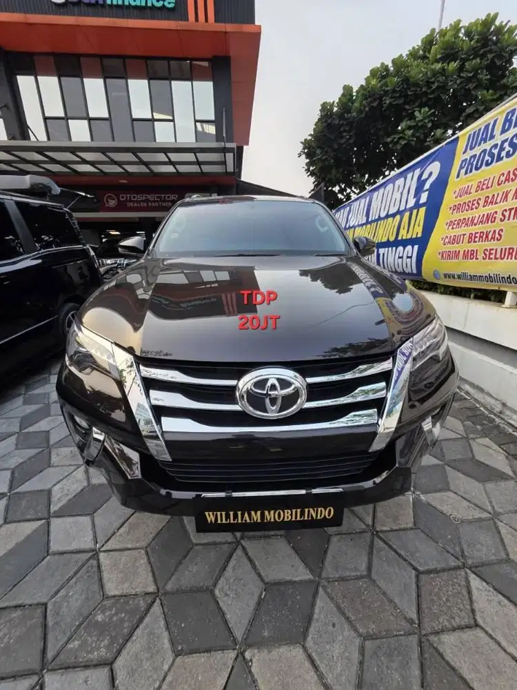 Toyota Fortuner VRZ Diesel Matic Tahun 2018 Kondisi Mulus Terawat