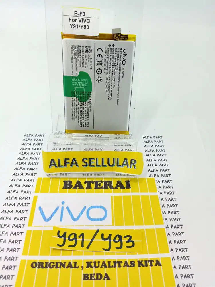 Baterai VIVO Y91/ Baterai VIVO Y93 Baterai VIVO Y95 Baterai B-F3 ORI