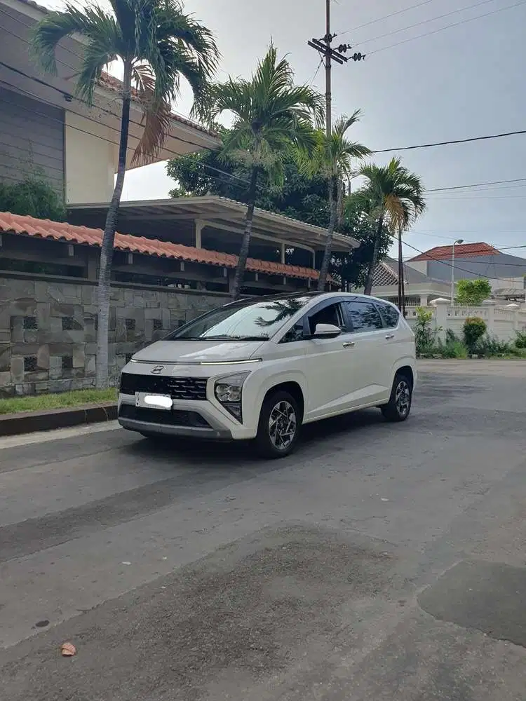 Hyundai Stargazer 2023 Pmk Prime Matic Km 40rb Warna Putih Twotone