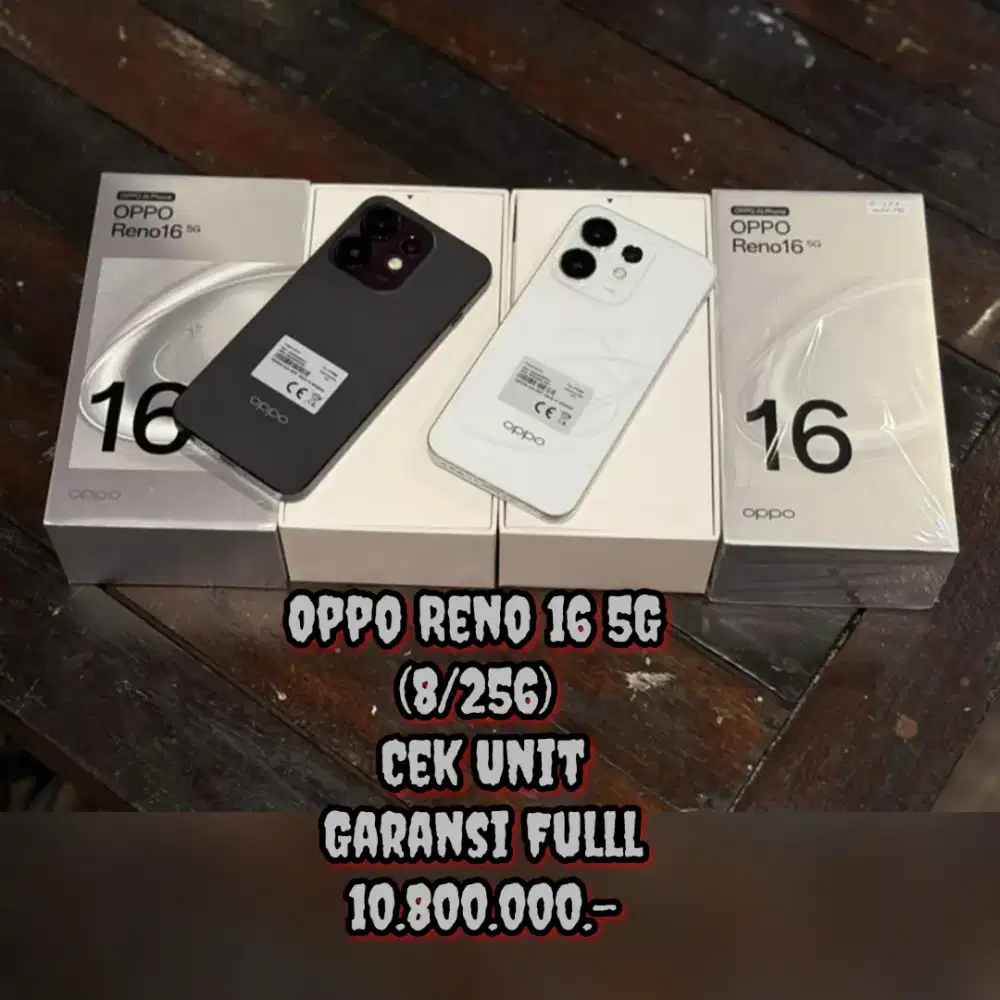 Oppo Reno 16 5G (8/256) Cek Unit
