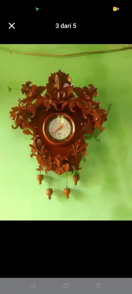 jam jati Jepara asli