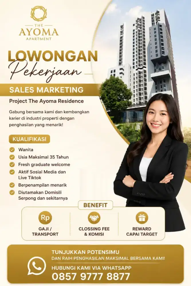 Lowongan Sales Marketing Properti