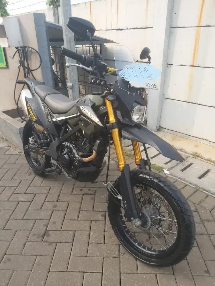 Kawasaki DTracker 150 Hijau Army