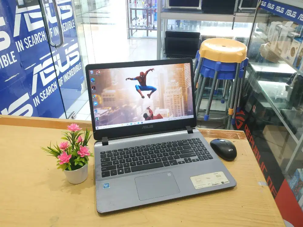 JUAL LAPTOP ASUA A507M CELERON RAM 4GB HDD 1TB