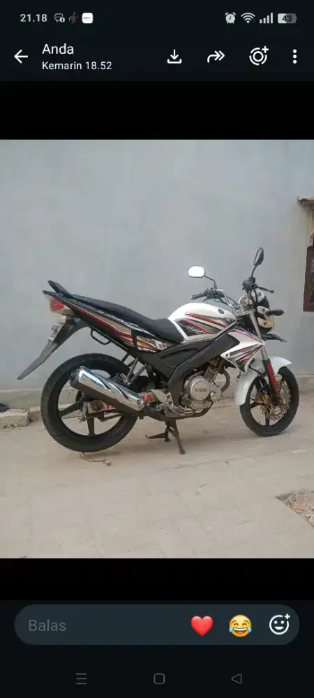 Yamaha Vixion old th 2012 original ss komplit