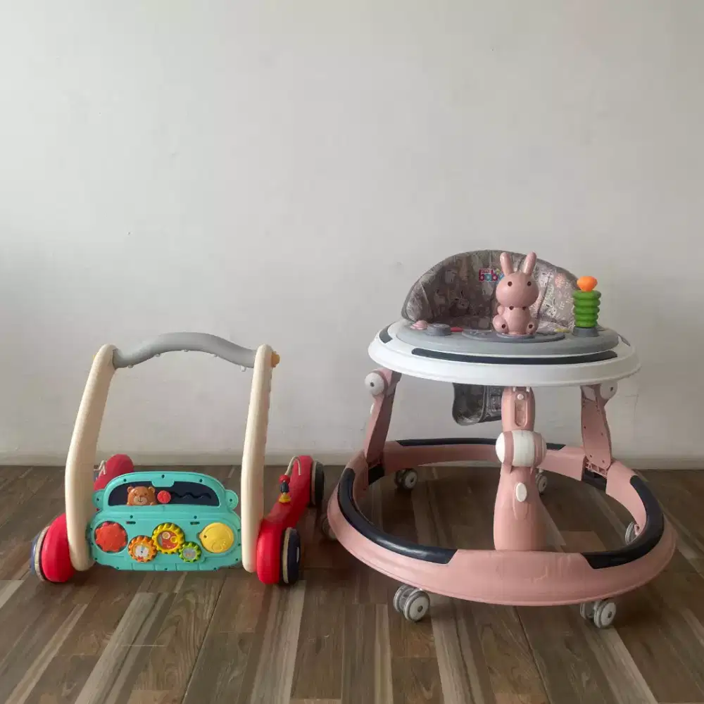 baby walker dan push walker baby