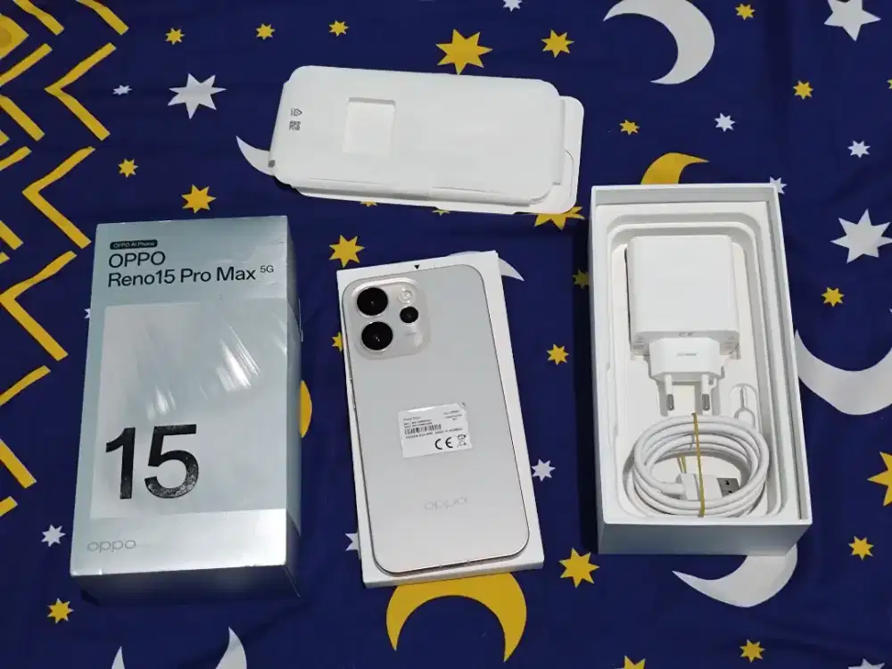 Oppo Reno 15 Pro Max ram 12 internal 512 lengkap ori resmi