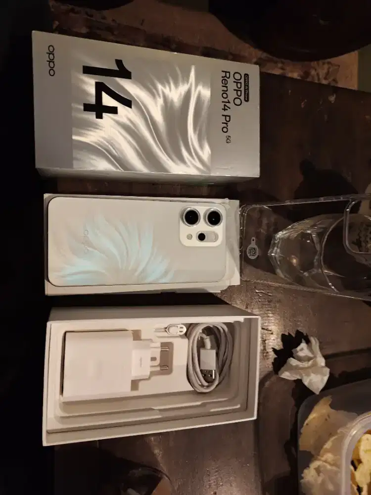 Oppo Reno 14 Pro 5G ram 12 internal 512 lengkap mulus ori ex display
