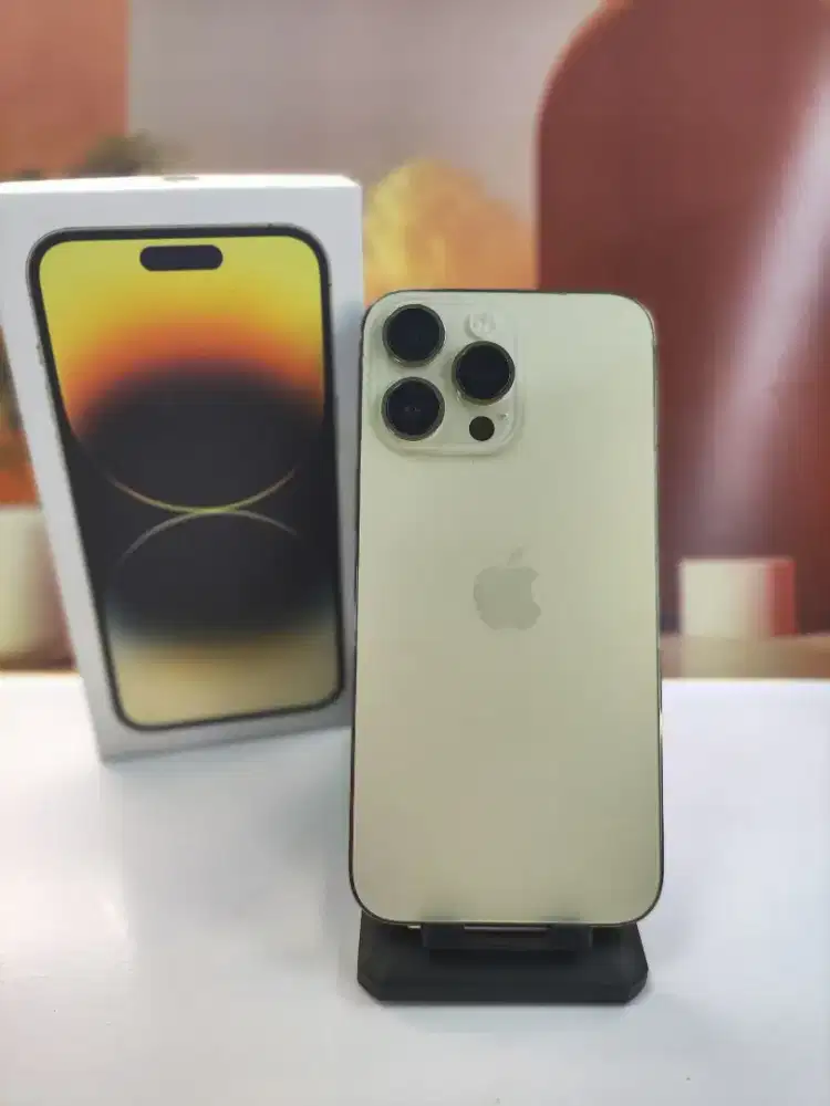 iPhone 14 Promax 128GB Inter Allop 
Gold