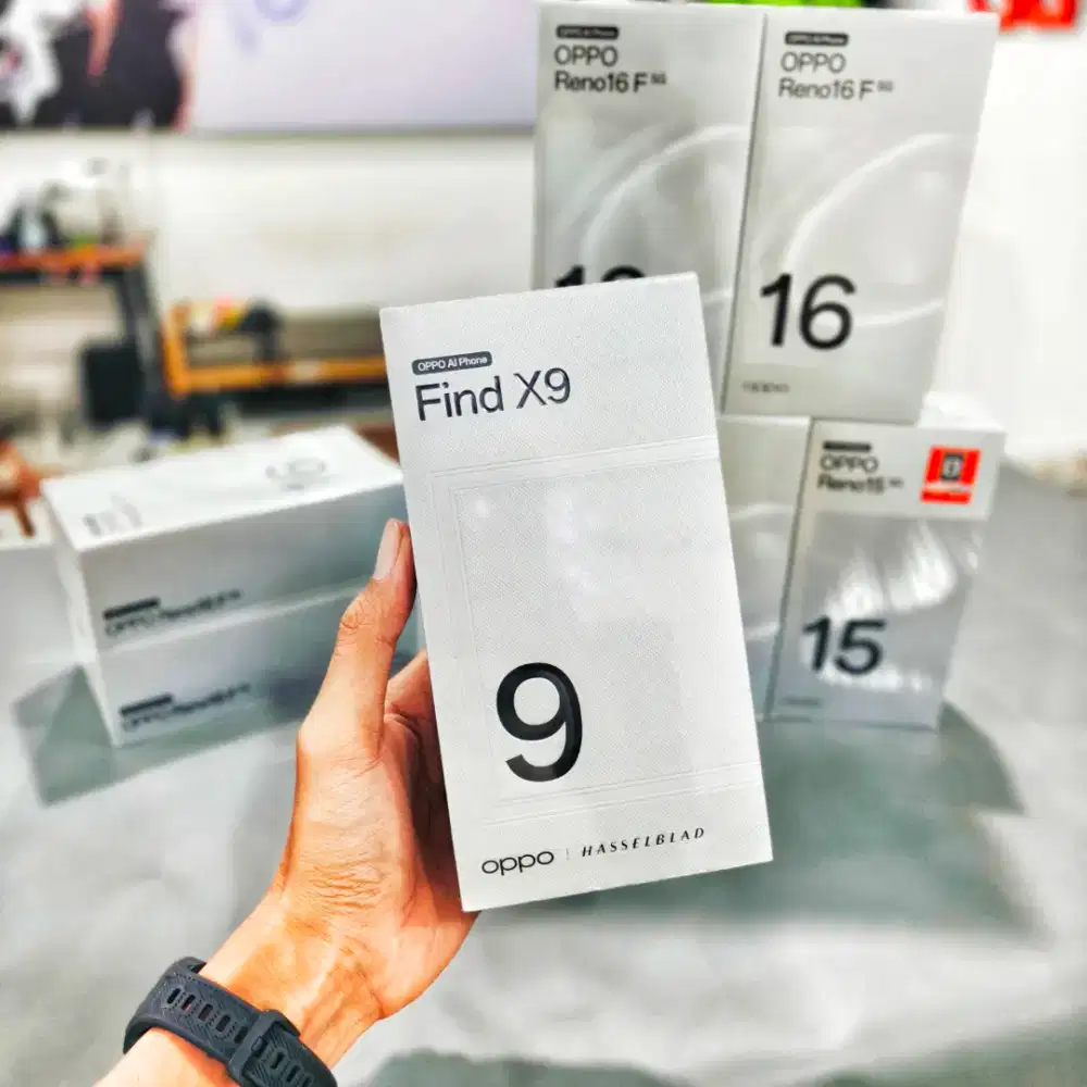 Oppo Find x9 5g 256Gb Ready redvelvet NEW SEGEL RESMI