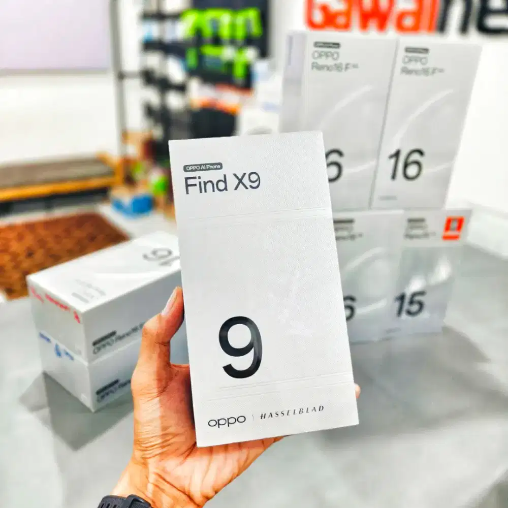 Oppo Find x9 5G Ram 12/256Gb Segel garansi resmi