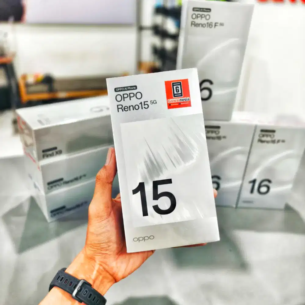 Oppo Reno 15 5G Ram 12/256Gb Segel garansi resmi