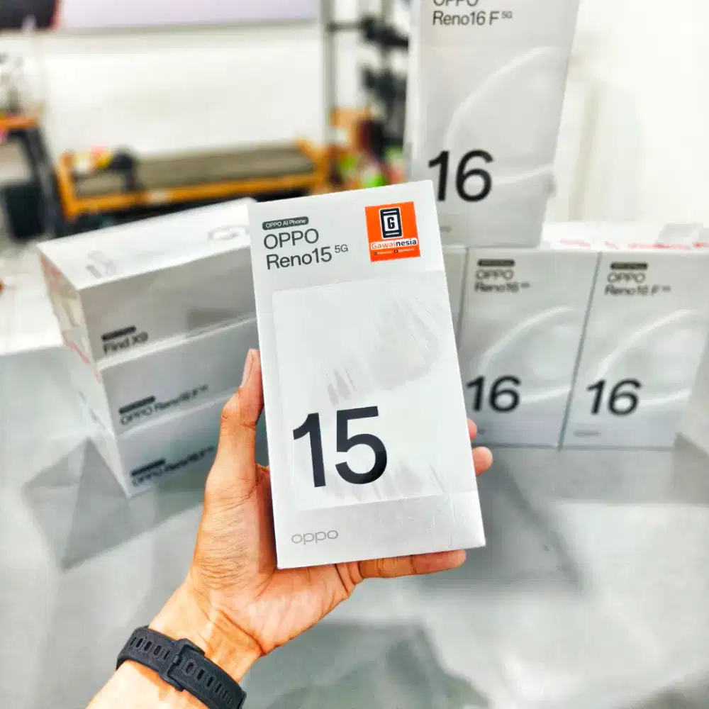 Oppo Reno 15 5G Ram 12+12/256Gb New segel resmi bukan r3pack