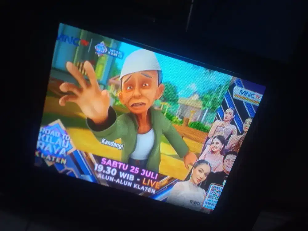 di jual tv merk Samsung 21 in