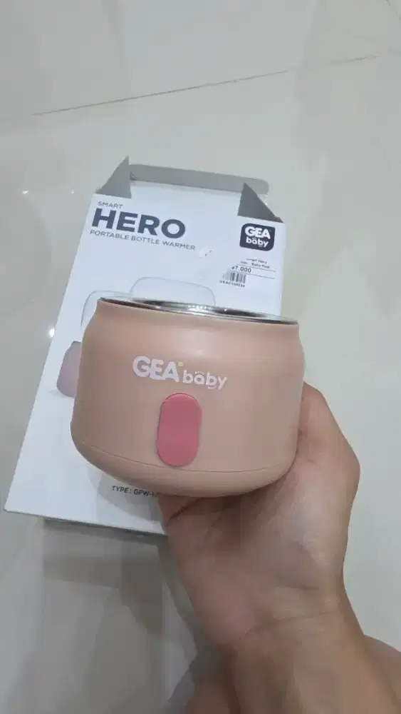 Alat pemanas susu bayi portabel
