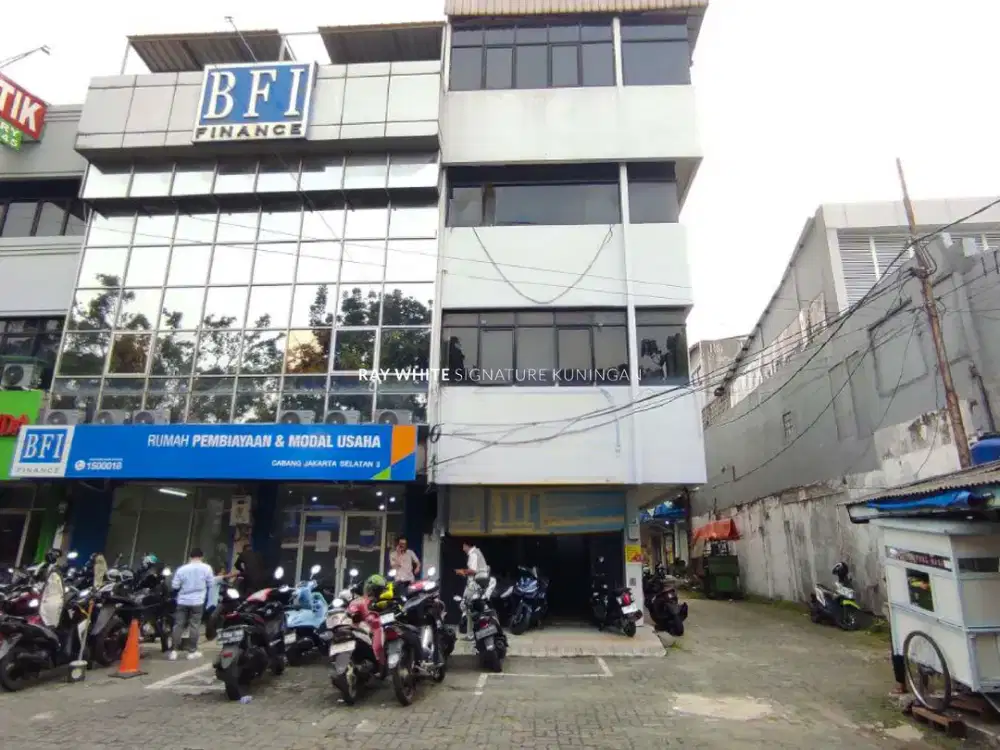 Ruko Bangunan 4 Lantai di Jl Raya Pasar Minggu Cocok Untuk Usaha