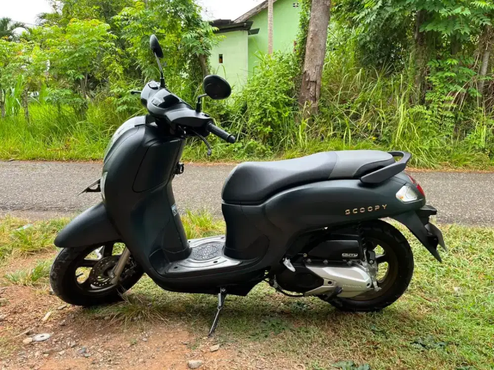 Dijual Honda Scoopy Warna Hitam Dove