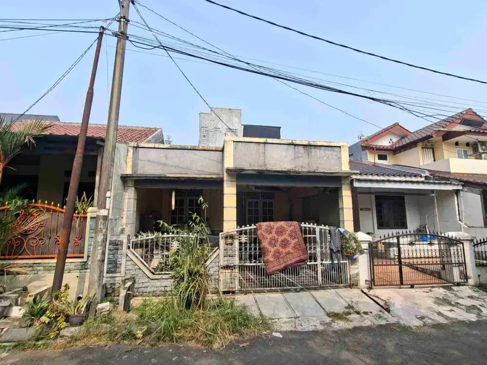 Rumah Minimalis di Bogor Raya Permai Strategis Nyaman Depan Taman
