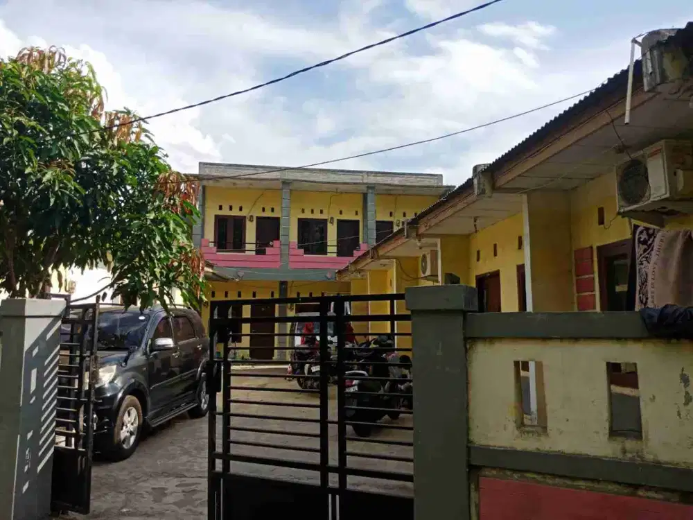 Dijual Kontrakan 10 Pintu Akses Mobil Surat SHM  LT 300 m² -  Rp.1,4 M Nego Sewa Perbulan mulai Rb600 s.d 750Rb