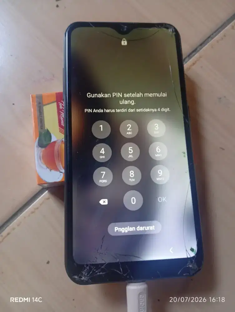 samsung a02 hape lama ga ke pake