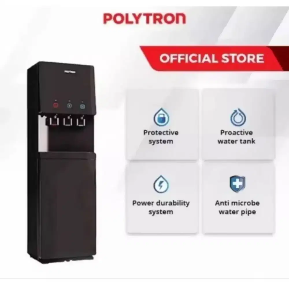 POLYTRON Dispenser Galon Bawah PWC 776
