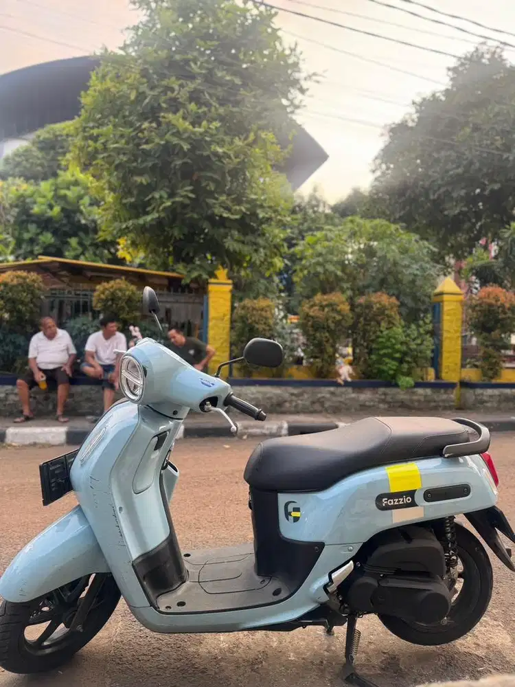 DIJUAL YAMAHA FAZZIO 2024 BIRU