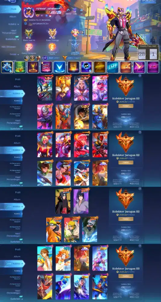 AKUN MOBILE LEGENDS