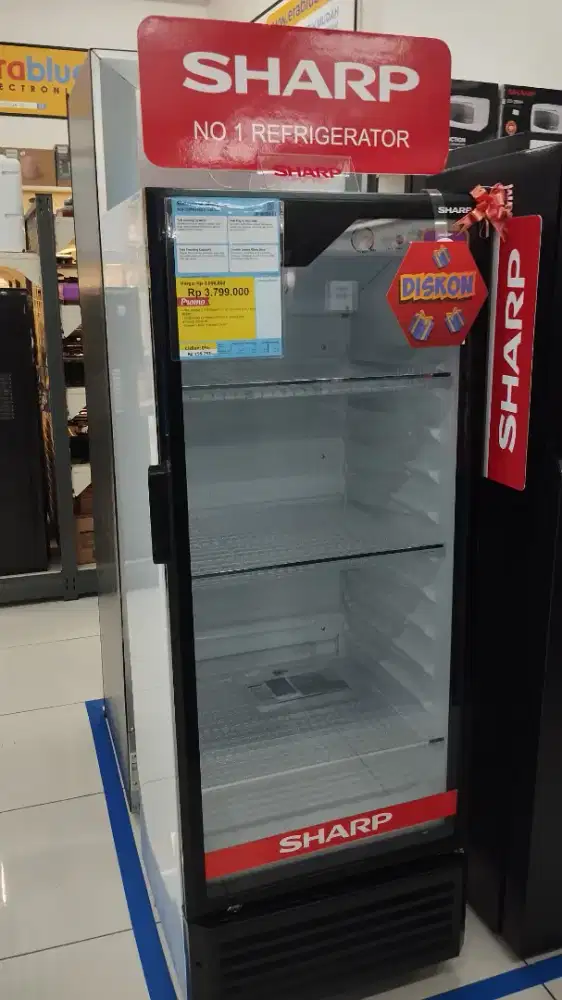 Showcase Sharp  SCH-210FS|200L|135Watt
