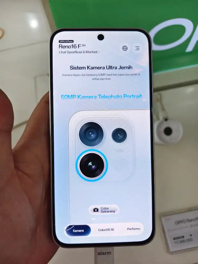 Tanpa Admin Bulanan OPPO RENO 16F