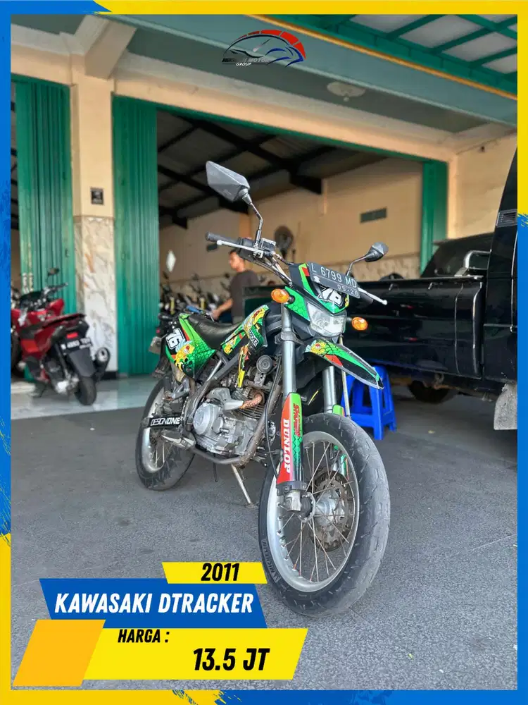 KAWASAKI DTRACKER 2011 NDANG GERCEP MASZEHH HIKMAH MOTOR KEPUH