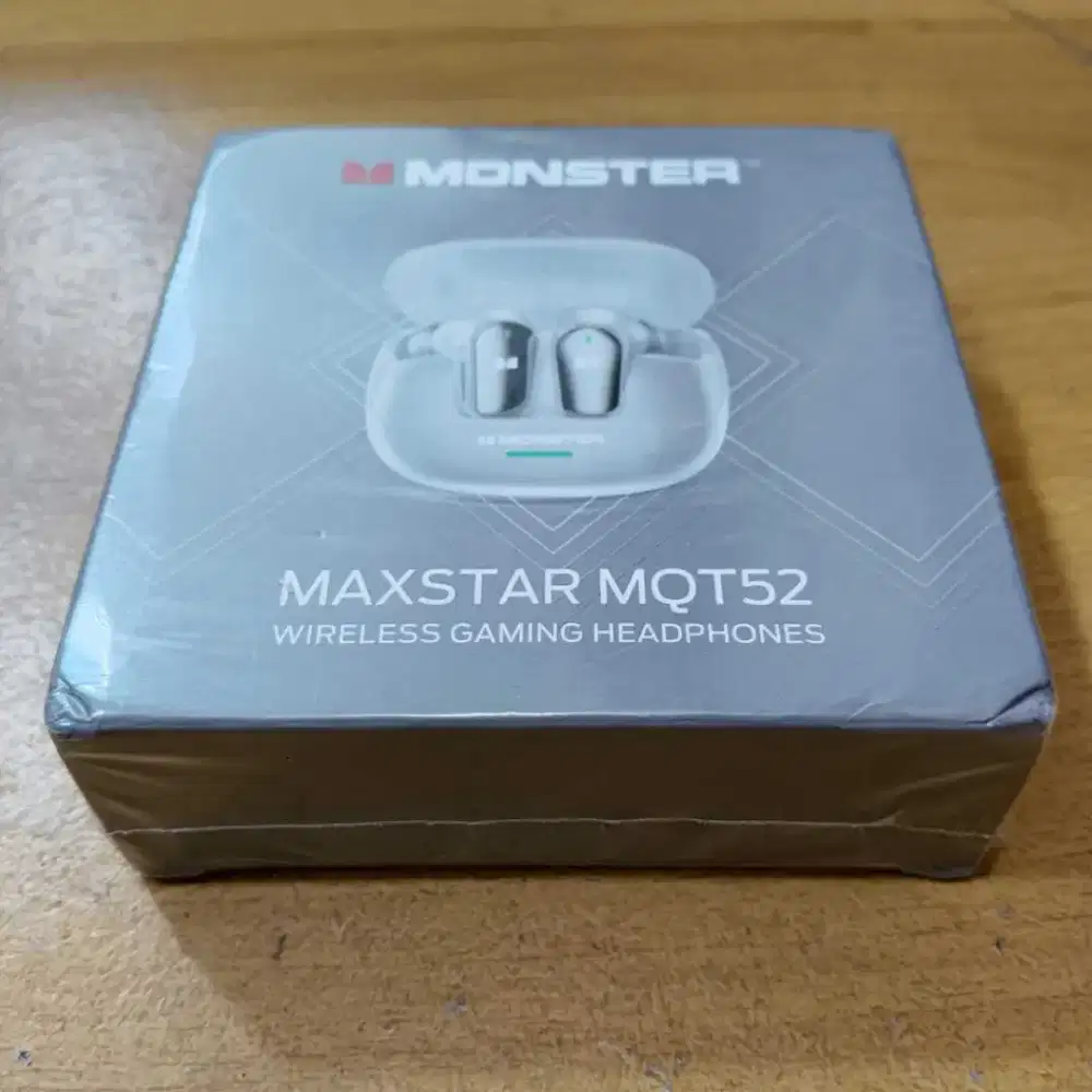 TWS Monster MQT52 Super Bass Bluetooth Gaming Earbuds Earphone