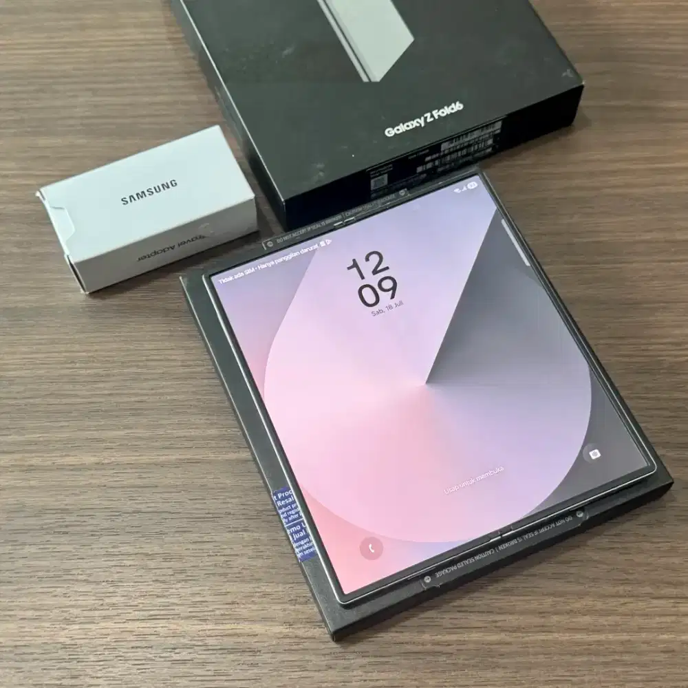 Samsung Z Fold 6 12/256GB [Silver Shadow] Garansi Resmi Sein